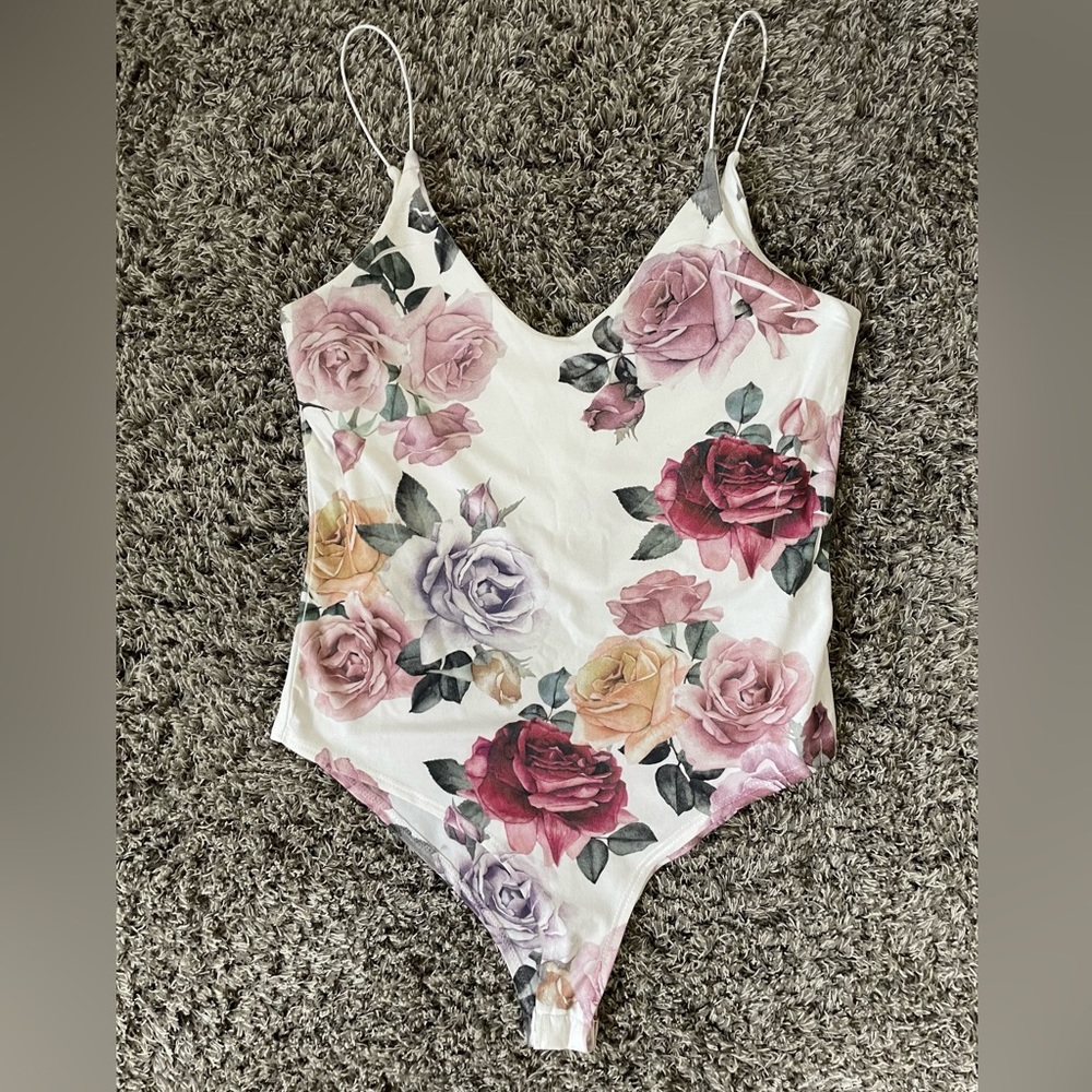 Floral bodysuit